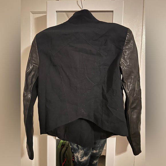 HELMUT LANG 100% Lamb Leather Switch Blouson Jacket - Picture 7 of 10